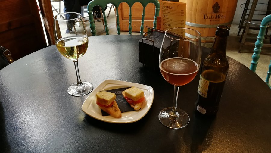 Una tapa