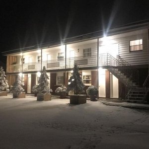 Front building winter