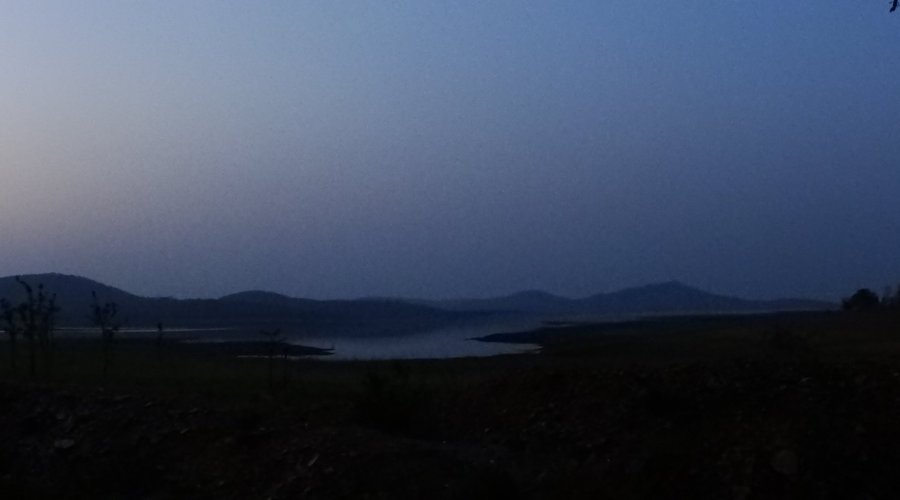Sunset view from Chaurasimal Forest Beat House