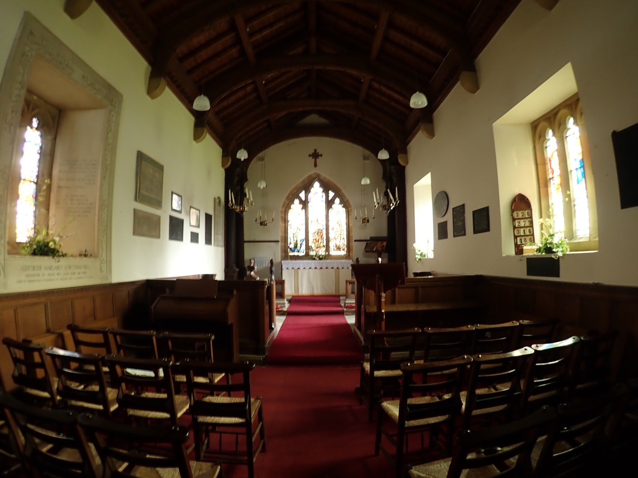 2022 Church Of St Lawrence   Interior Of East Rounton 