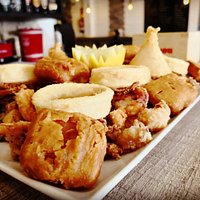 Nuestra ración de fritura variada.