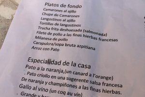 Menú
