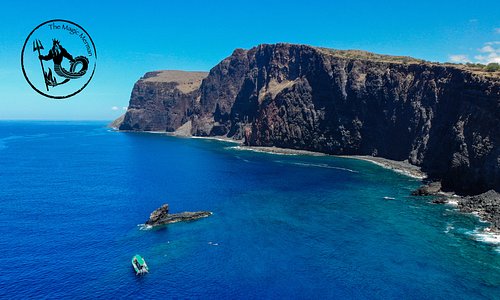 Exclusive small group snorkel tours to Lanai's secluded coast only accessible by boat.