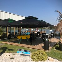 Terrasse avec Baby-foot