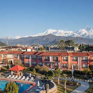 Pokhara Grande in Pokhara, image may contain: Resort, Hotel, Neighborhood, City