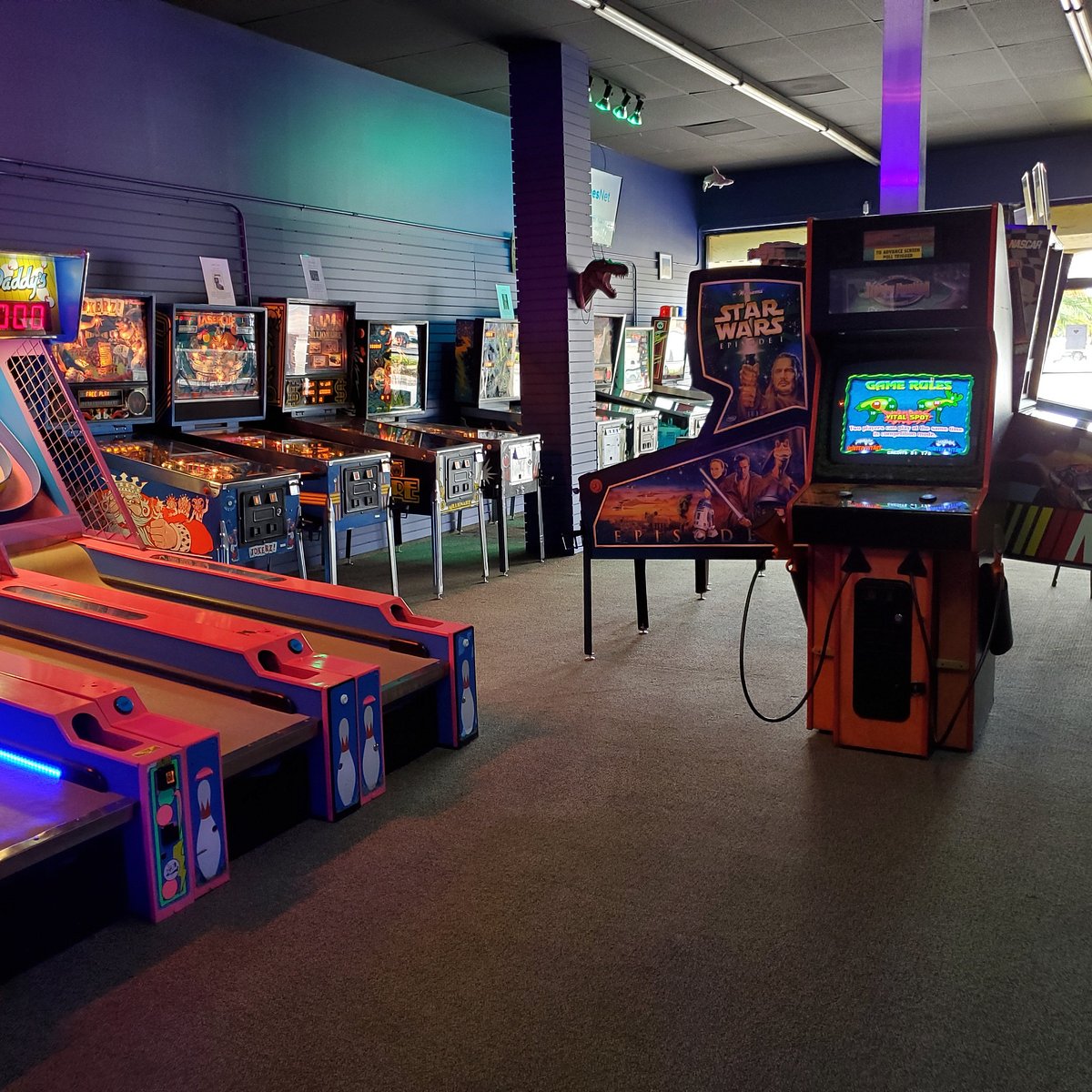 Home  Game Room Treasures Pinball & Arcade