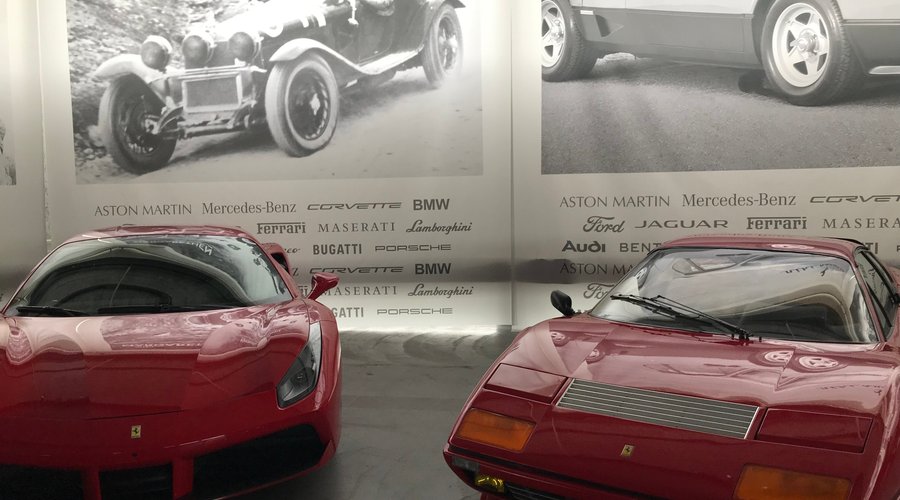 Ferarri modern vs old