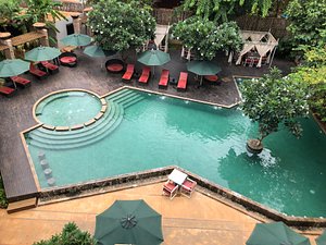 Yeakloam Hotel in Krong Ban Lung, image may contain: Pool, Hotel, Resort, Swimming Pool