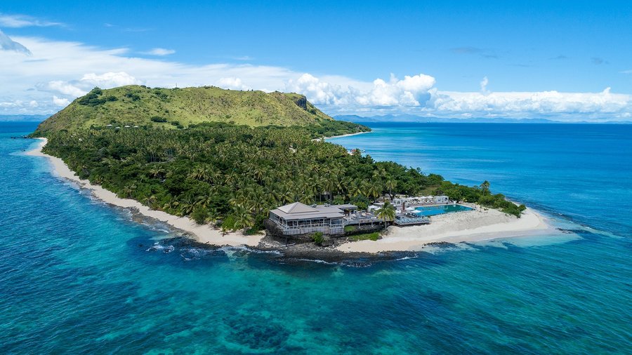 Looking toward Rocks Beach Club and Adults pool