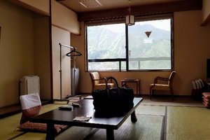 旅行者の写真