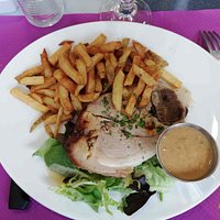 Porcelet sauce poivre