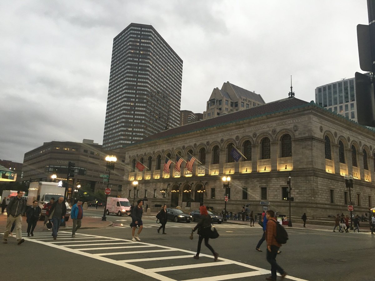 Boston Walk: Copley Square to Beacon Hill