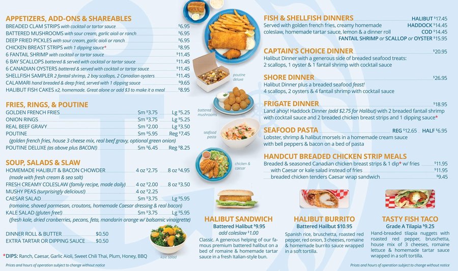 Menu pgs 2-3, May 2019. Prices and information subject to change without notice. 
