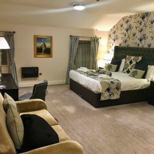 One of the larger rooms, though prices are usually similar