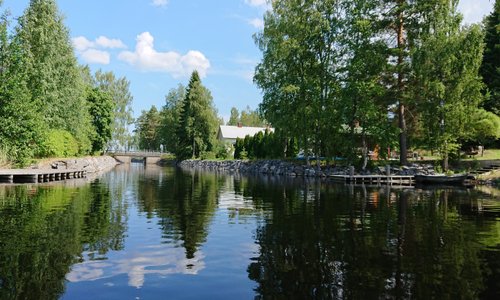 Heli Rautanen Saimaa Geopark. Geokohde Telataipaleen kanava.