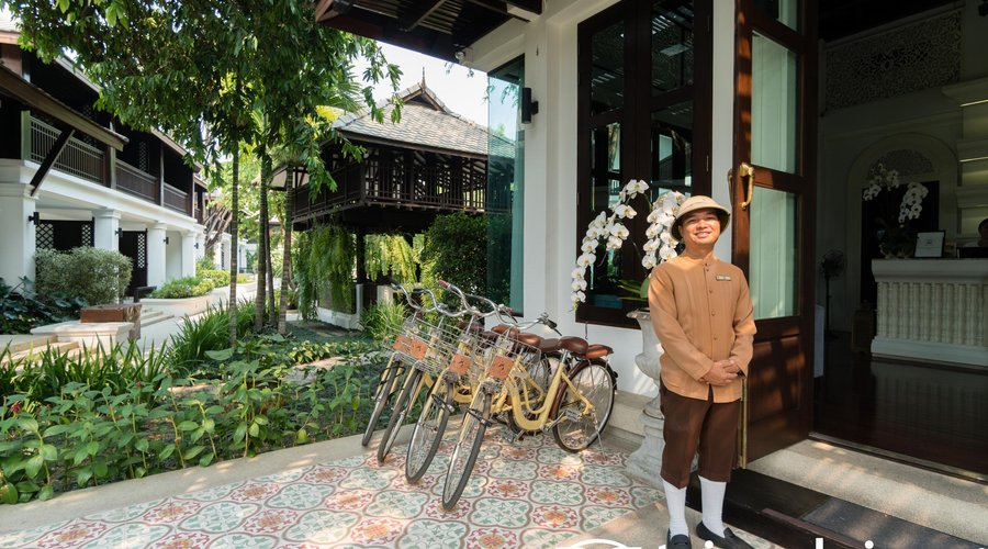 Entrance at the Na Nirand Romantic Boutique Resort