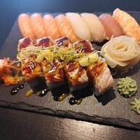 Mango laks med nigiri mix