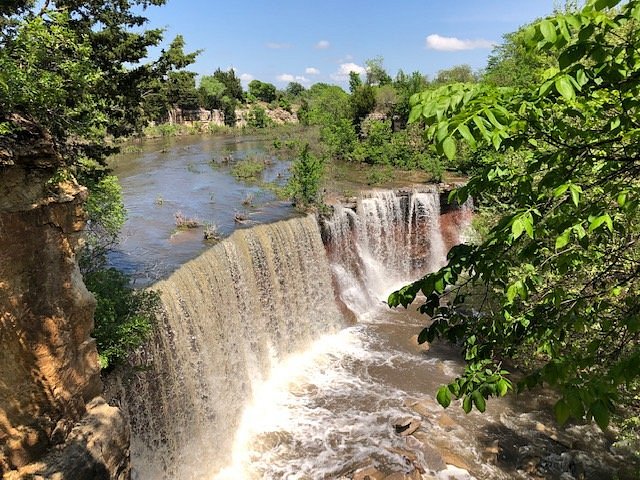 Cowley County Waterfall image