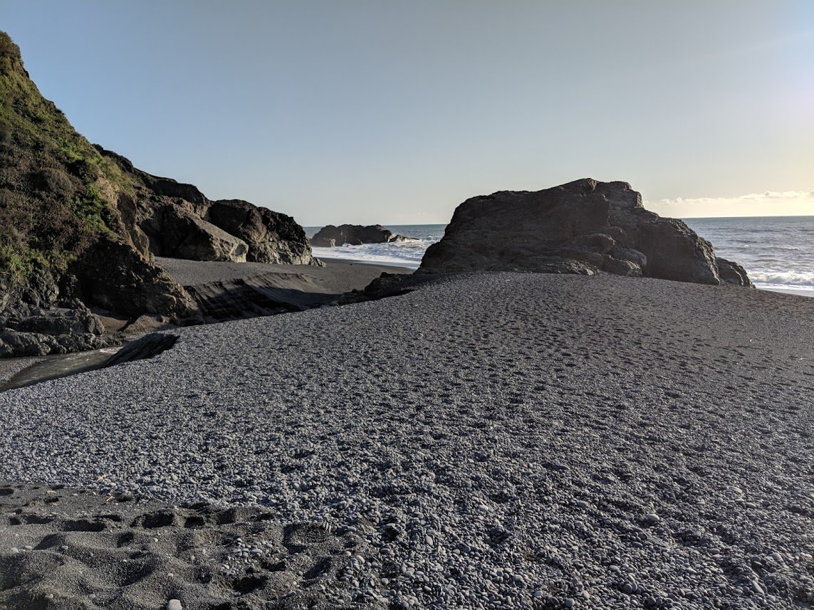 Black Sands Beach: Where the Pacific Meets Volcanic Magic