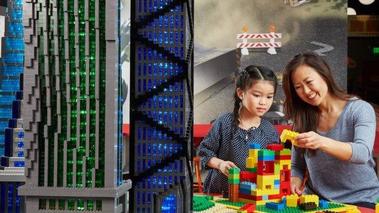 Build the tallest tower and see if it can stay standing at our BRICKTASTIC Earthquake Tables!