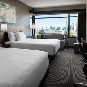Hyatt Place San Francisco Downtown in San Francisco, image may contain: Chair, Furniture, Screen, Monitor