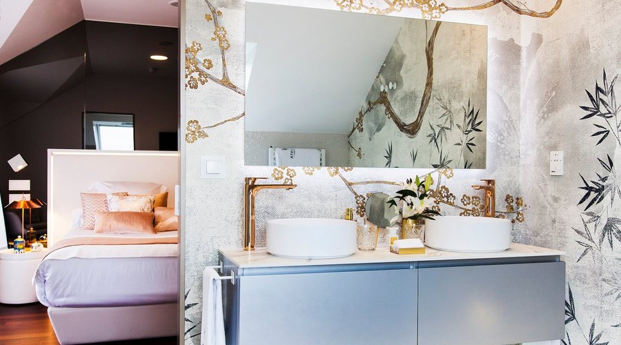 White Master Suite