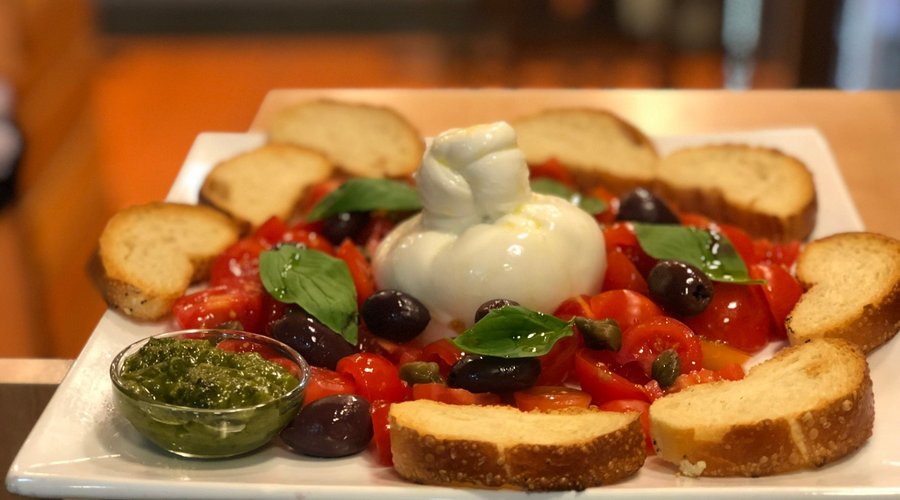 Burrata muzzarela fresh