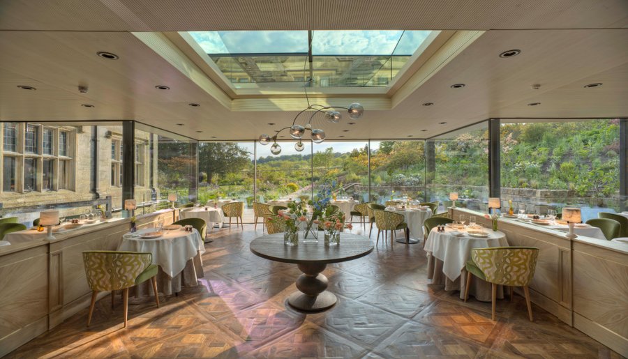 The Dining Room at Gravetye Manor