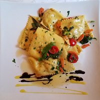 Ravioli - amazing dish (and not a bad picture)