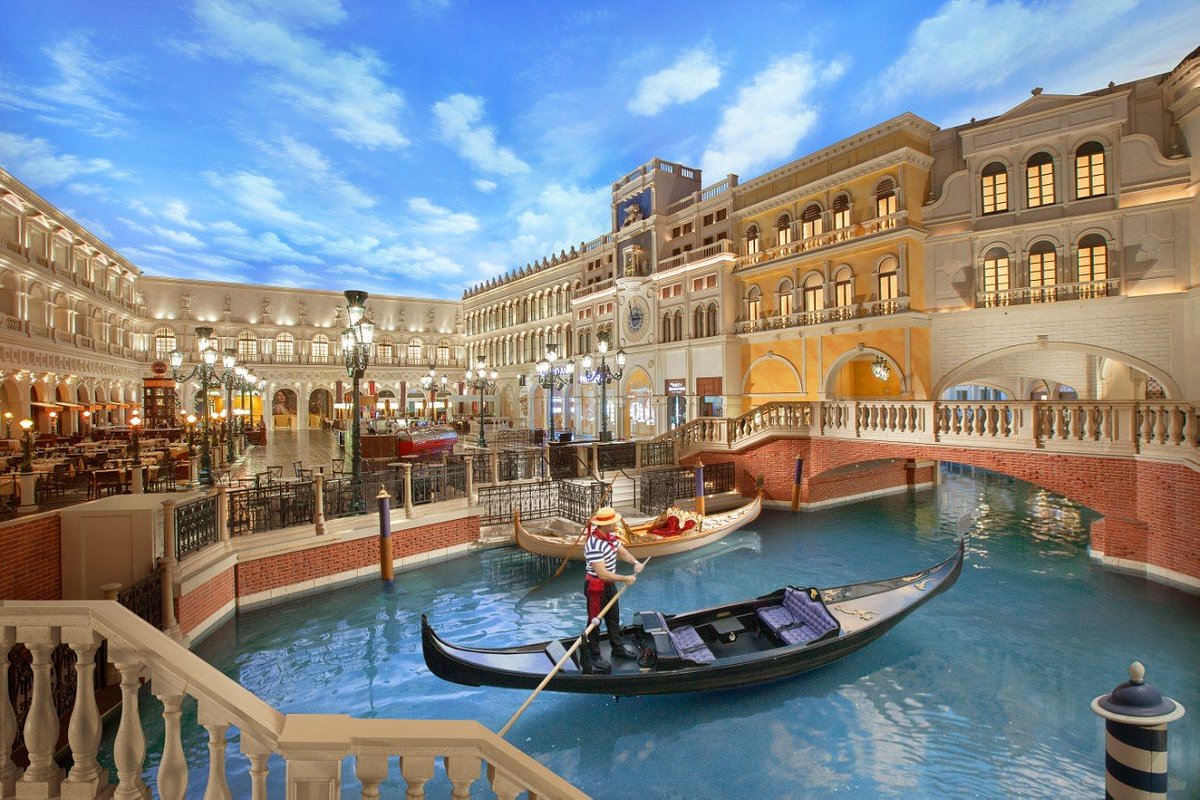Grand Canal Shopping Center Inside The Venetian Resort On Las Vegas Strip  In Las Vegas, Nevada, USA. Stock Photo, Picture and Royalty Free Image.  Image 112107189.
