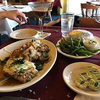 I couldn’t get the pics of our meals -when I did my review - in then- so I’m posting them now food was delish!