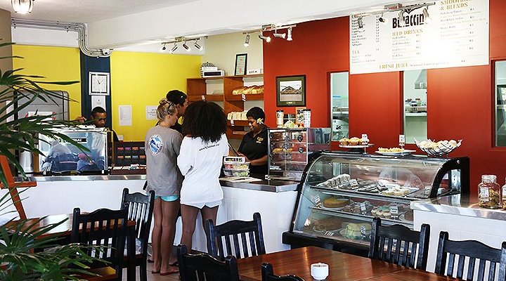 Inside Bulaccino Suva Cafe