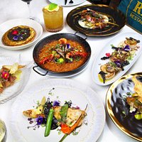 Gourmet Tapas & "Platillos" medium sized sharing dishes.