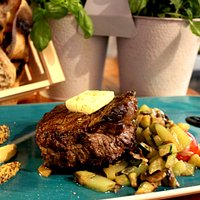 Meet the king - beefsteak - rare. medium and well done