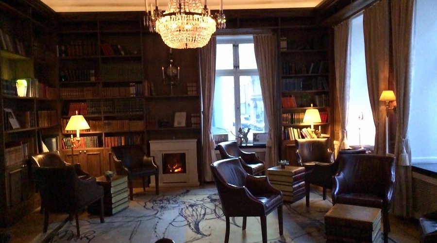 Hotel library - relax room