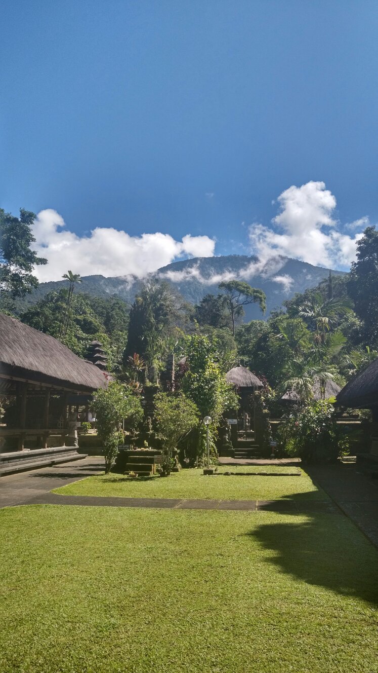 Ancient stone shrine covered in green moss