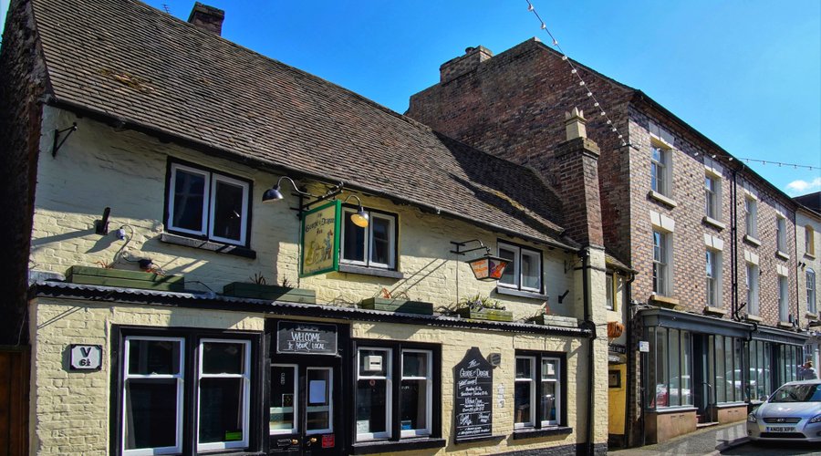 The pub on a sunny Wenlock day!