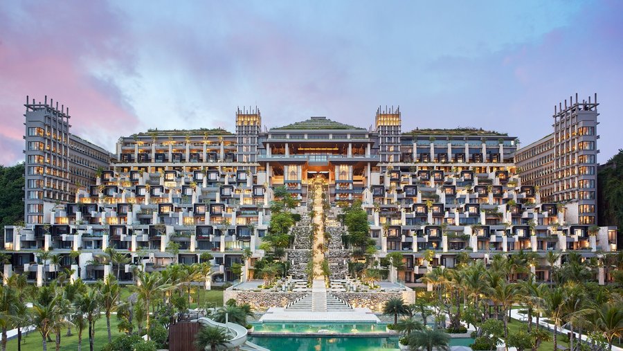 Iconic Grand Staircase of the Resort
