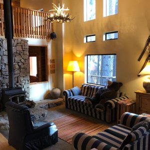 Lovely evenings in our sitting room