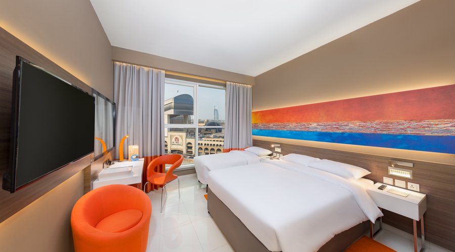 Double Bedroom with view of Mall of the Emirates