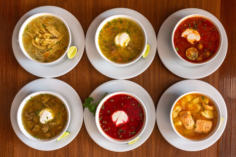 Nuestras sopas son auténticas y deliciosas!