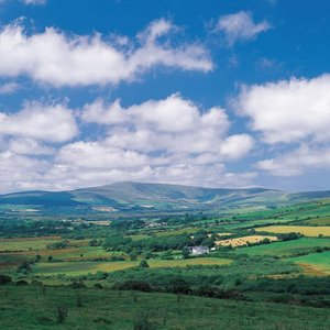 the view, nestled in the Preseli Hills.