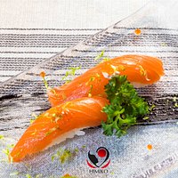 Nigiri salmone a secco