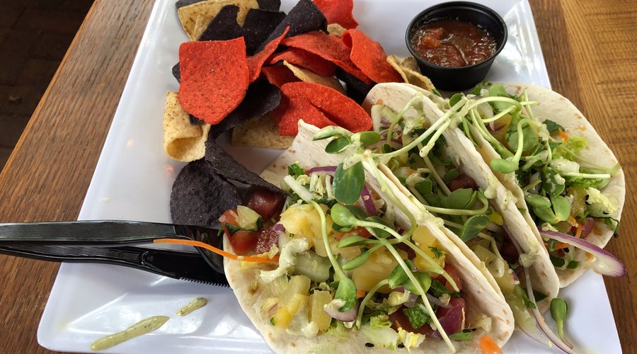 The fish tacos. Really good!