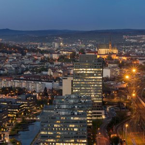 Hotel International Brno in Brno, image may contain: City, Housing, Building, Urban
