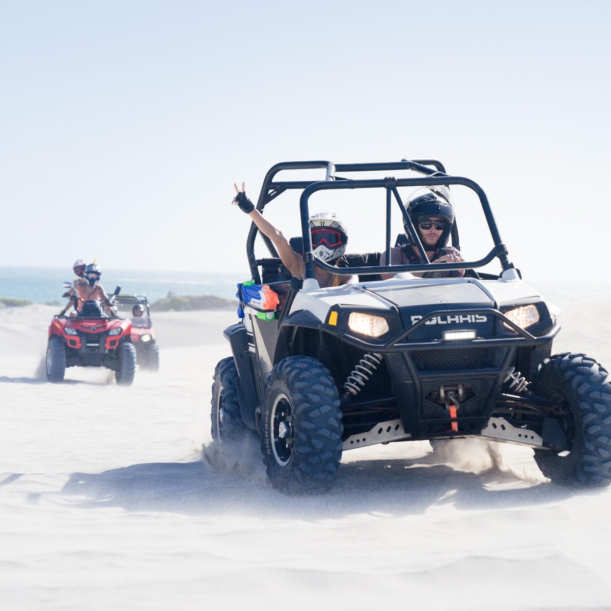 Lancelin Sand dunes, Buggy - Quad Bike - Motocross - Sandboarding 