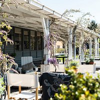 Veranda van het DLC Restaurant.