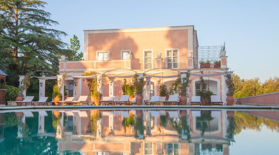 Our outdoor pool 