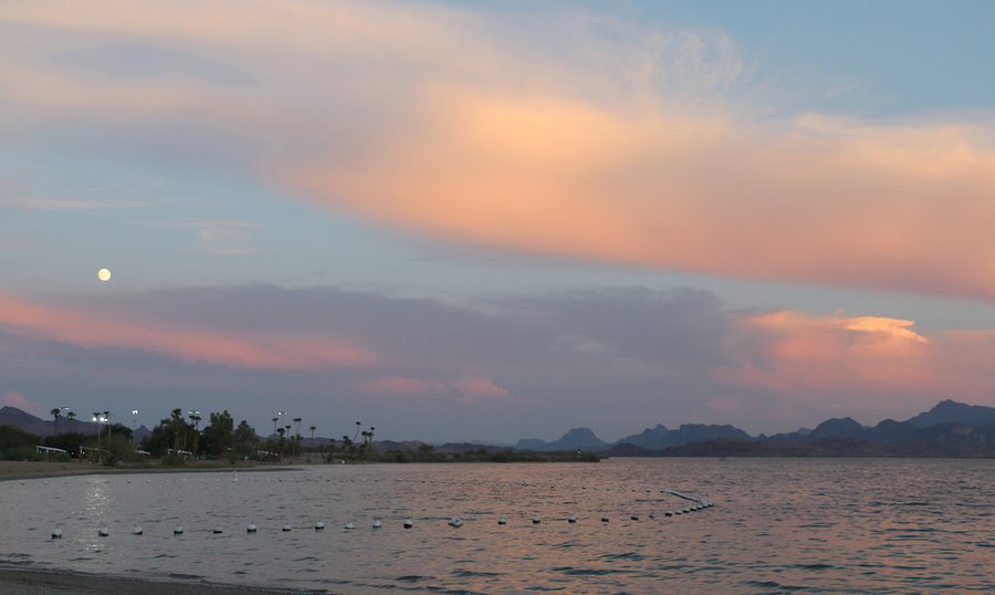 Moonrise over Rotary Park