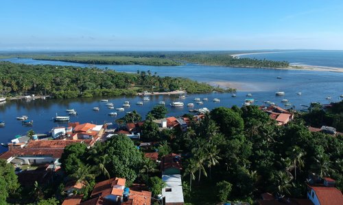 Visão do Rio do Inferno a partir da Praça de Santo Antônio!
